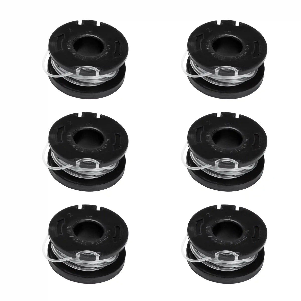 Sun Joe TRJ608E-RS-6PK Replacement Trimmer String | Compatible with TRJ608E | 6-Pack