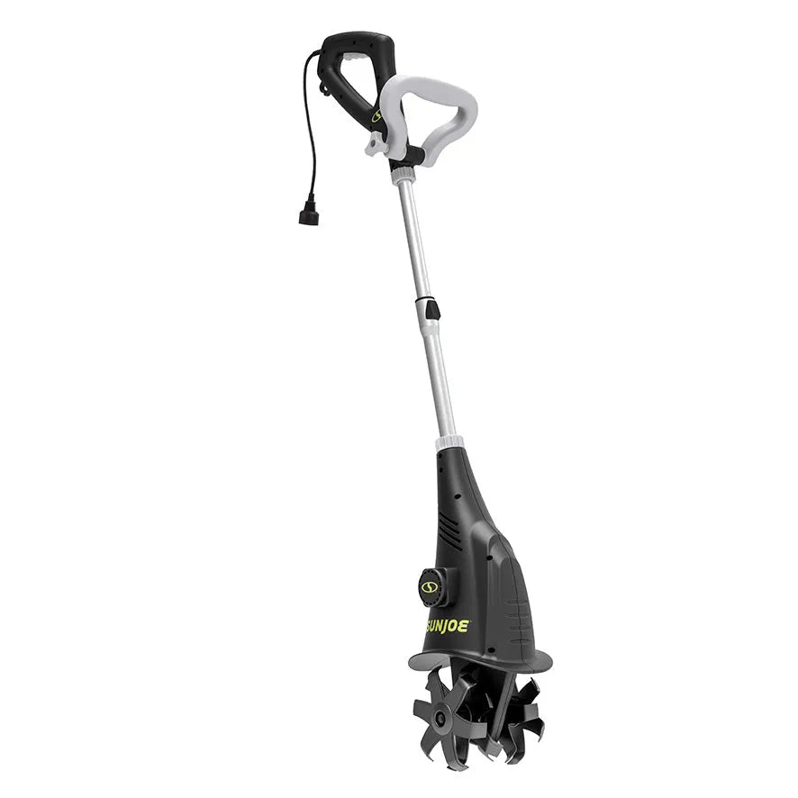 Sun Joe Electric Garden Cultivator | 6.3-inch | 2.5-Amp | Adjustable Shaft