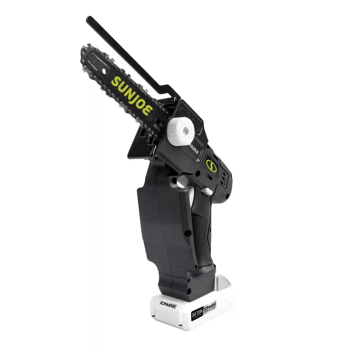 Sun Joe 24-Volt* IONMAX Cordless Telescoping Pole Pruning Saw Kit | 6-Inch | W/ 2.0-Ah Battery + Charger