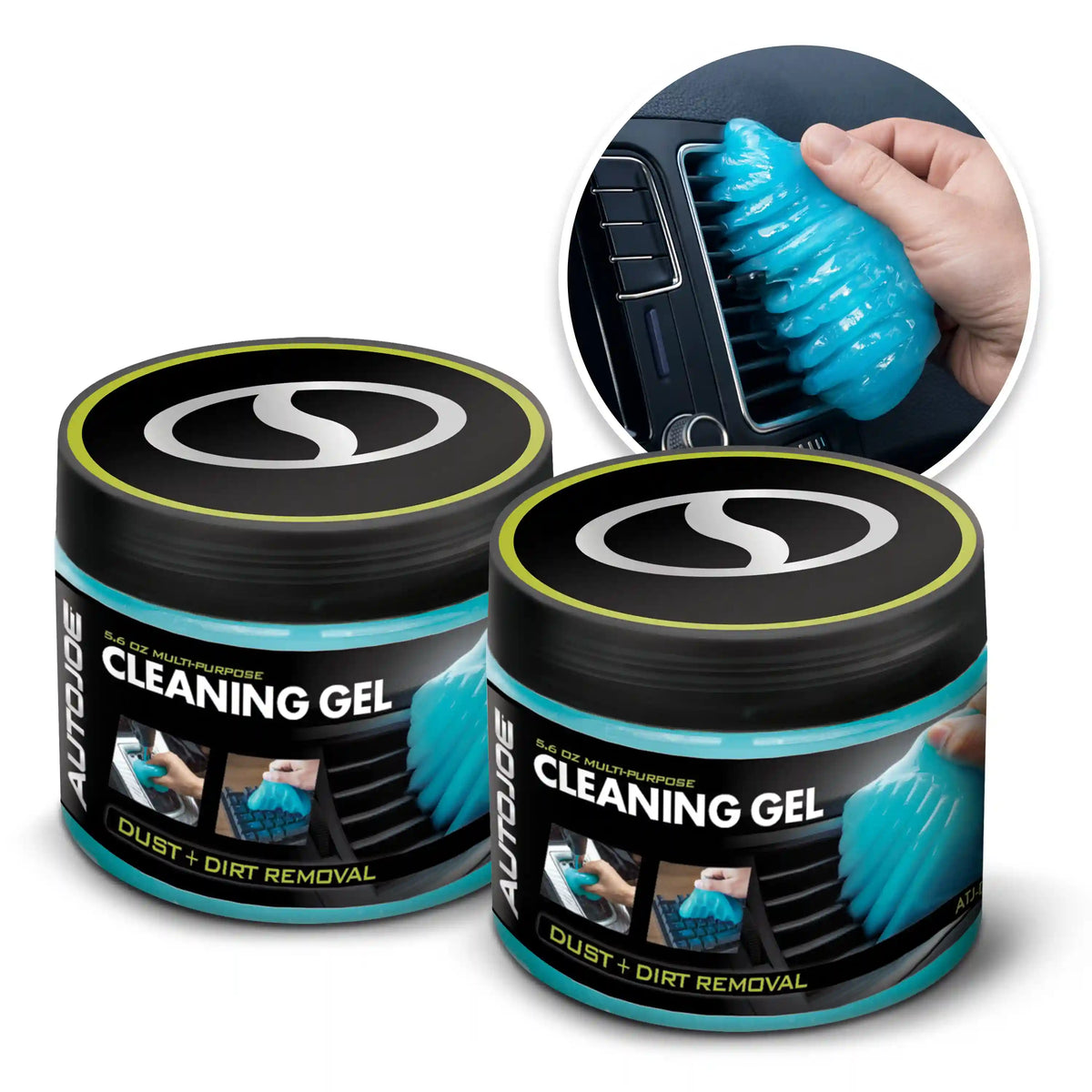 Auto Joe Multi-Purpose Cleaning Gel | Reusable | 2-Pack