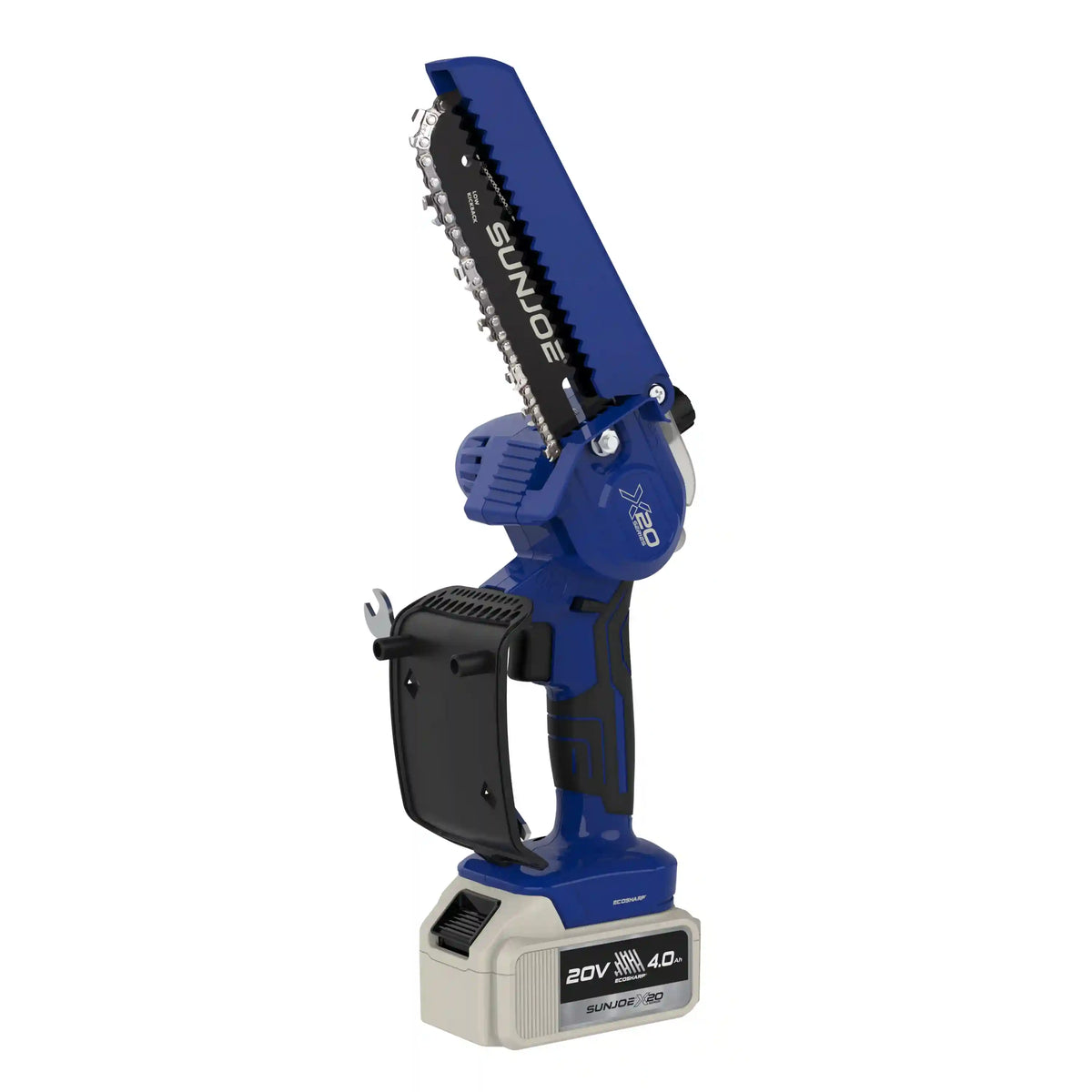 Sun Joe 20-Volt ECOSHARP Cordless X20 Handheld Pruning Saw | 6-inch | W/ 4.0-Ah Battery + Charger