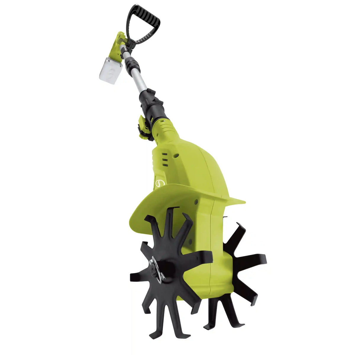 Sun Joe 24-Volt* IONMAX Cordless Garden Tiller + Cultivator Kit | 6-Inch Blade | W/ 2.0-Ah Battery + Charger (Green)