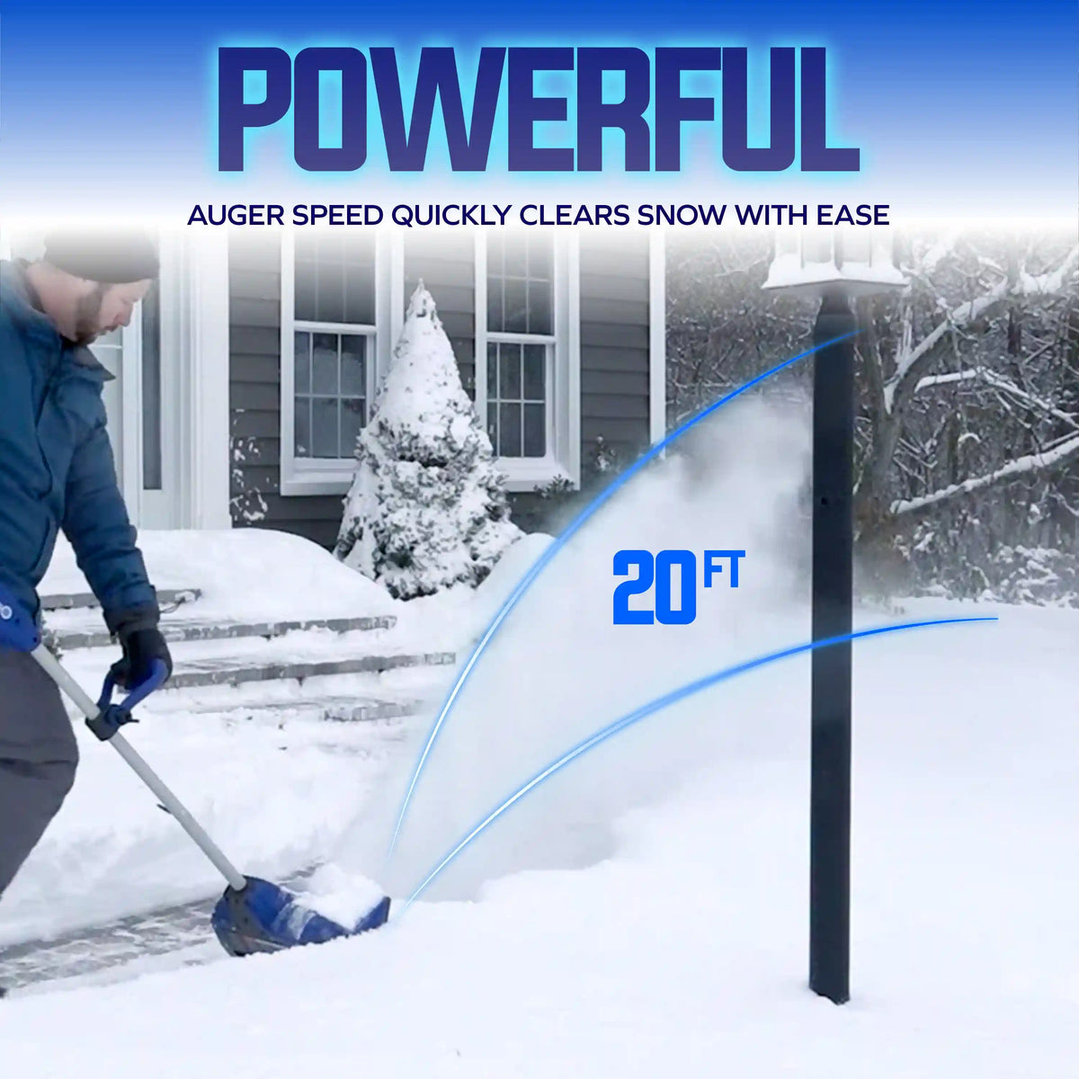 Snow Joe 24-Volt* IONMAX Cordless Snow Shovel Kit | 11-Inch | W/ 4.0-Ah Battery + Charger