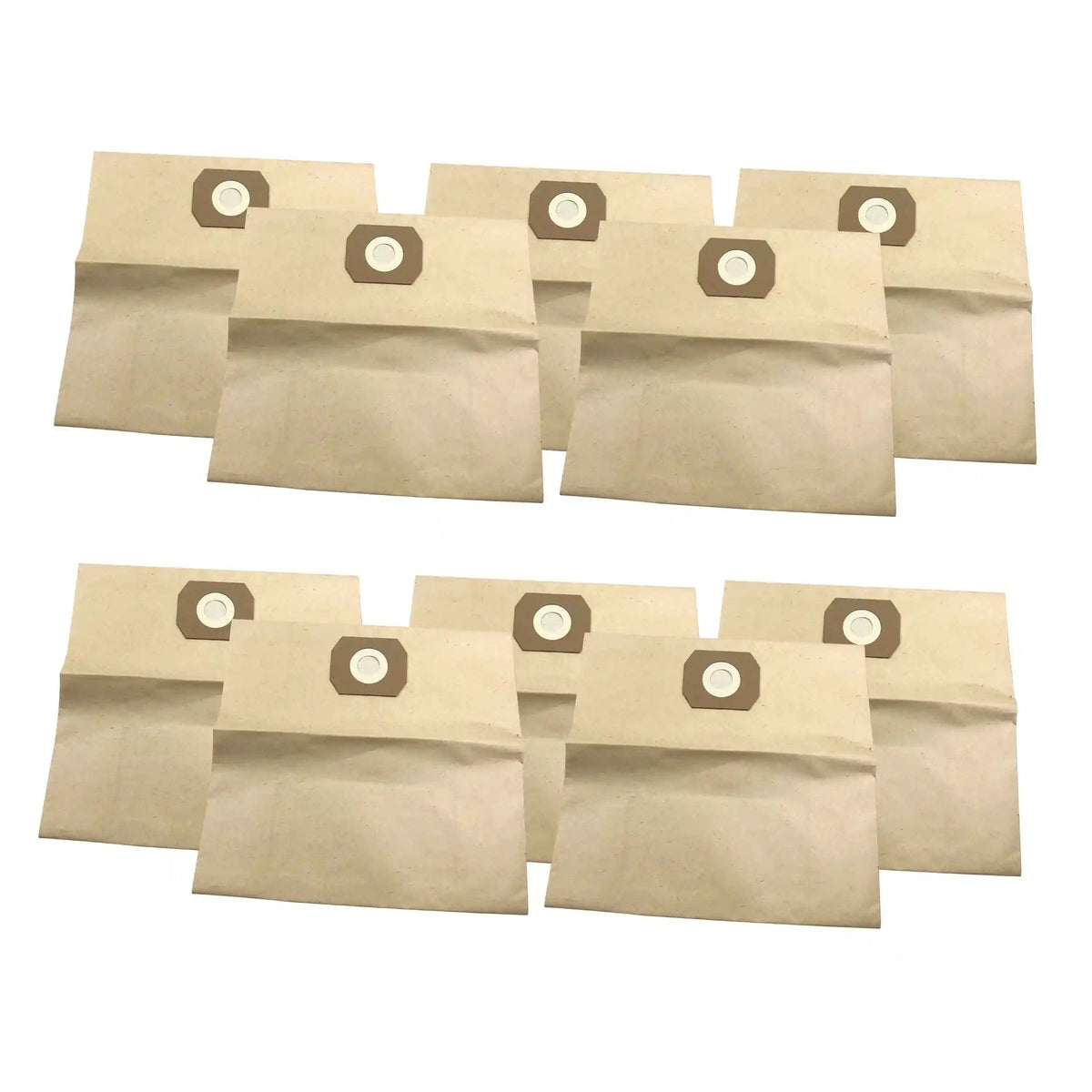 Sun Joe SWD-8GB-10PK Universal Replacement Paper Filter Bag for SWD8000 Wet / Dry Vacuum and Others | 10 Pack