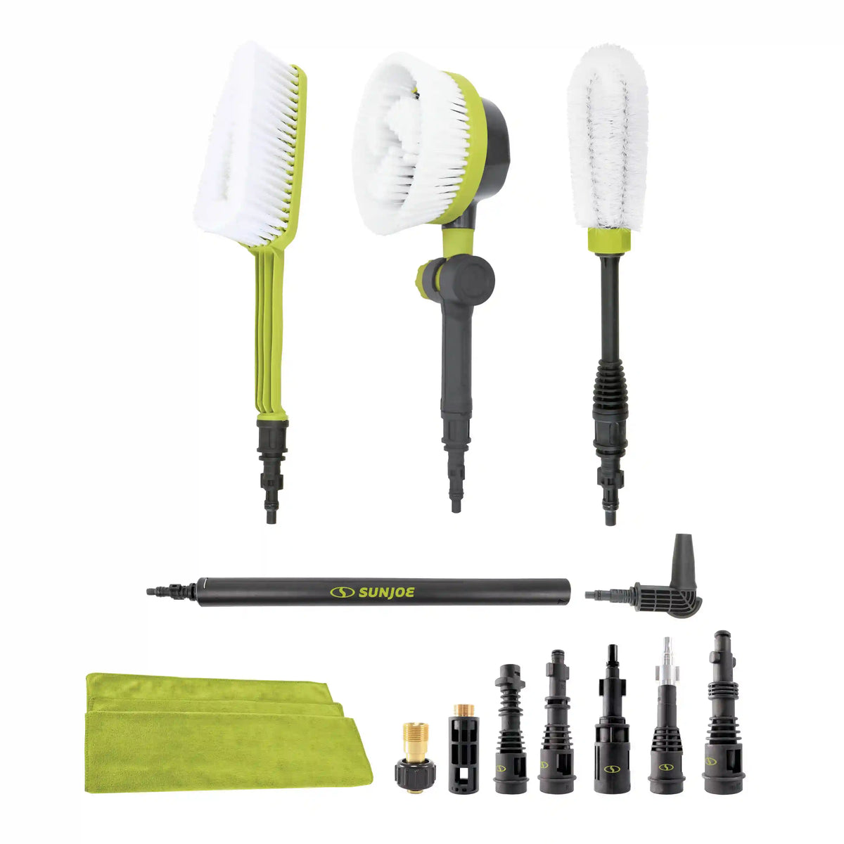 Sun Joe Auto Car Cleaning Kit + Quick Connect Pressure Washer Spray Tips for SPX Series Pressure Washers