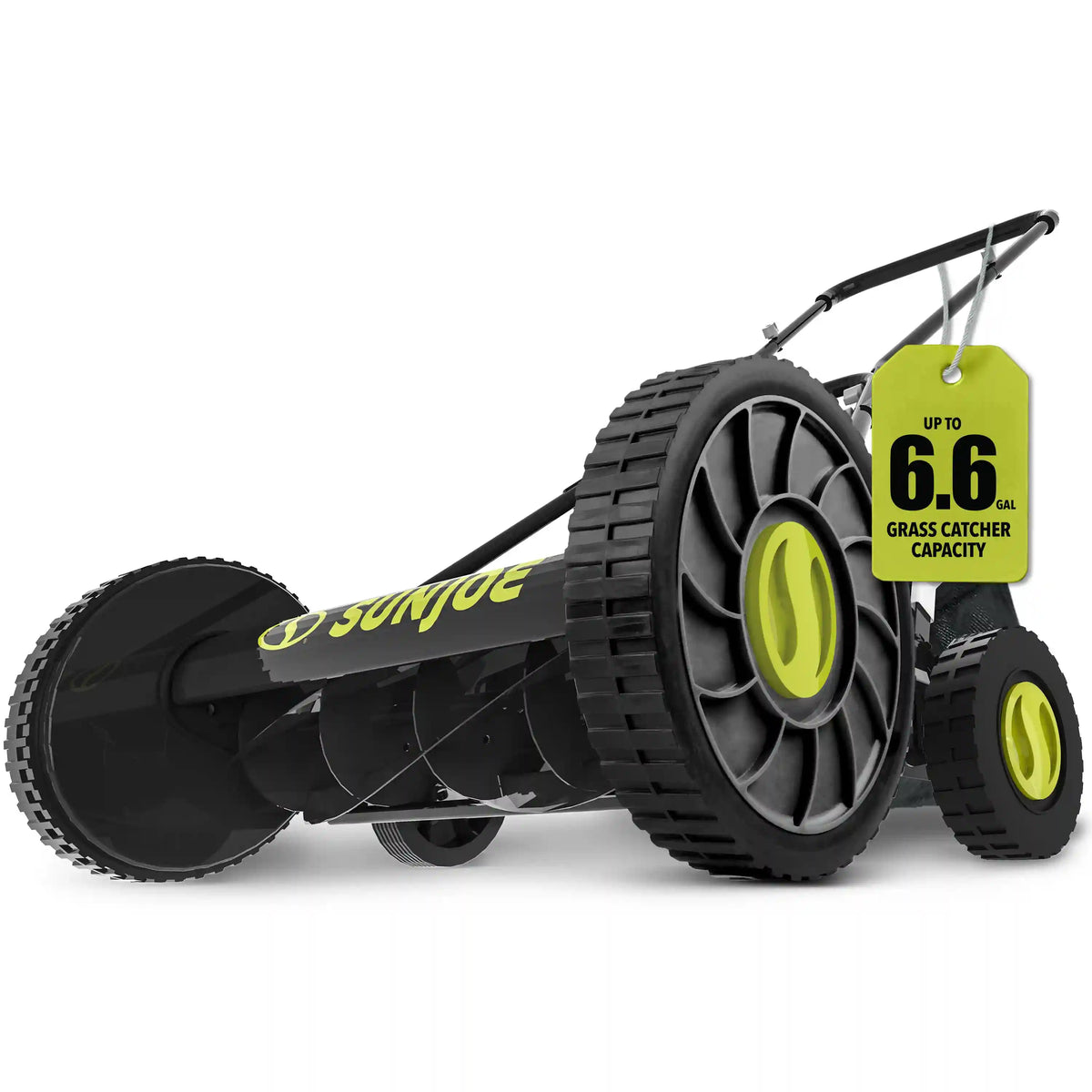 Sun Joe Manual Reel Mower W/ Grass Catcher | 18-inch | 9-Position
