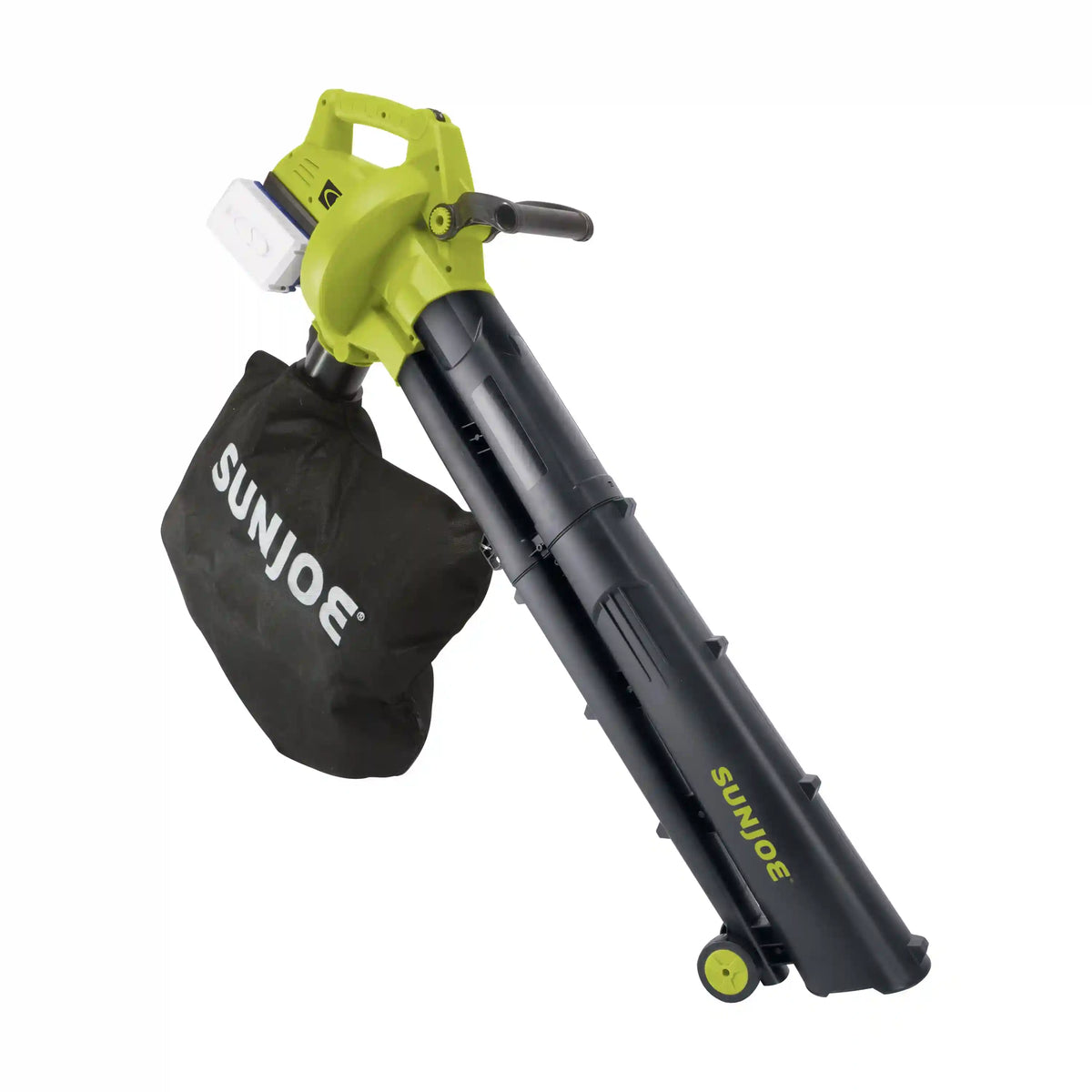 Sun Joe 48-Volt* IONMAX Cordless Leaf Blower Vacuum Mulcher Kit | 163-MPH | 391-CFM | W/ 2 x 5.0-Ah Batteries + Dual Port Charger