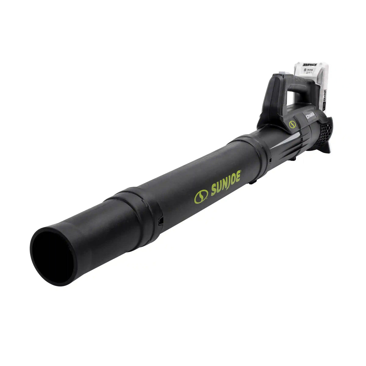Sun Joe 24-Volt* IONMAX Cordless Compact Turbine Jet Blower | 100-MPH | 280-CFM | W/ 2 x 2.0-Ah Batteries + Dual-Port Charger