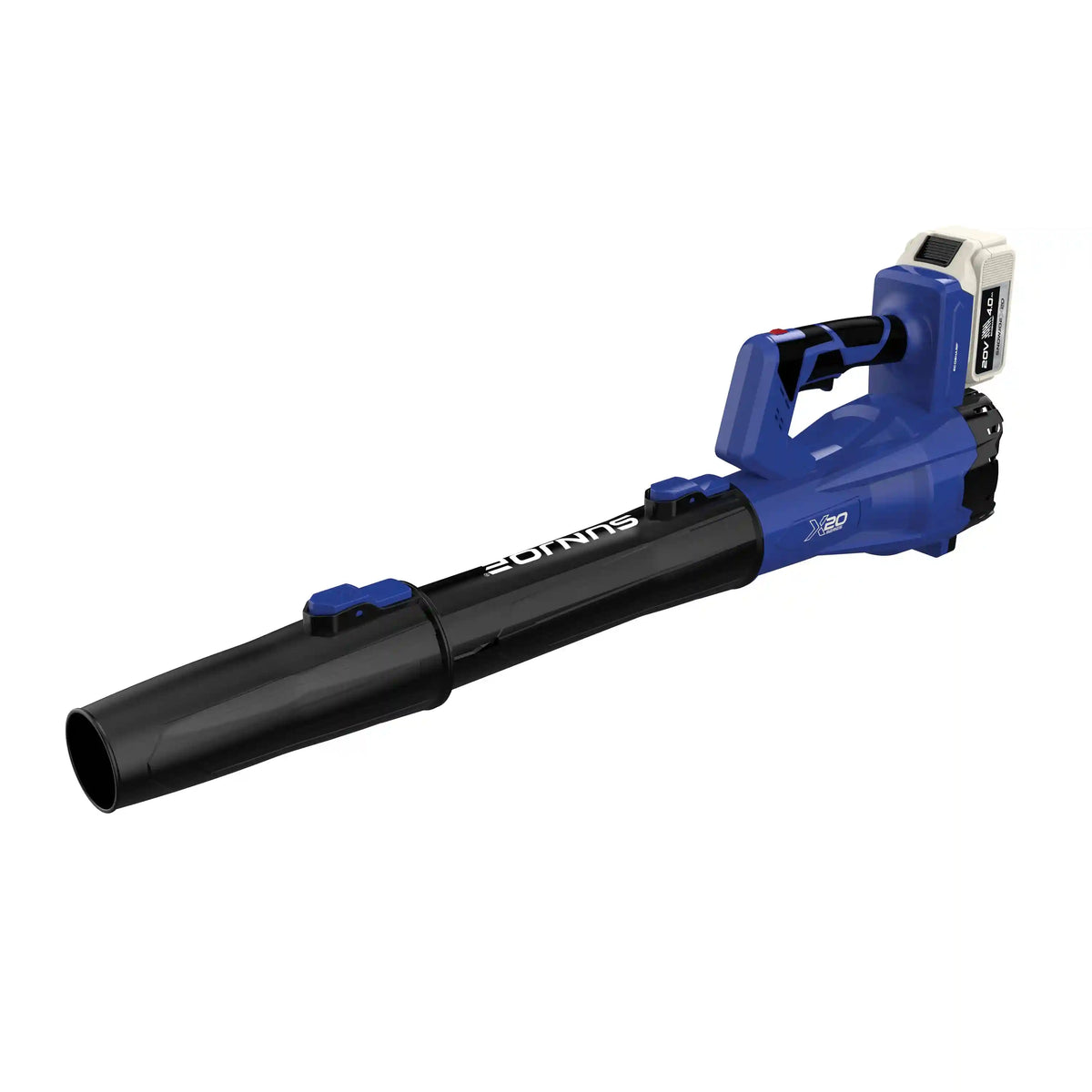 Sun Joe 20-Volt ECOSHARP Cordless X20 Compact Leaf Blower | 23,000 RPM | W/ 4000 mAh Battery (4.0-Amp) + Charger