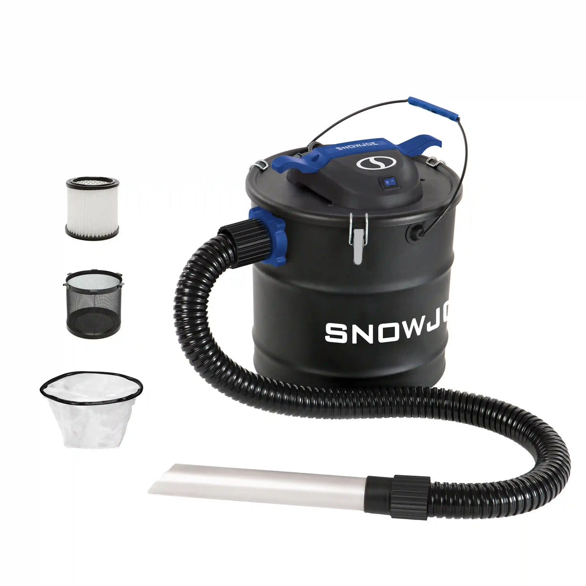 Snow Joe Electric Ash Vacuum | 5 Amp | 4.8 Gallon