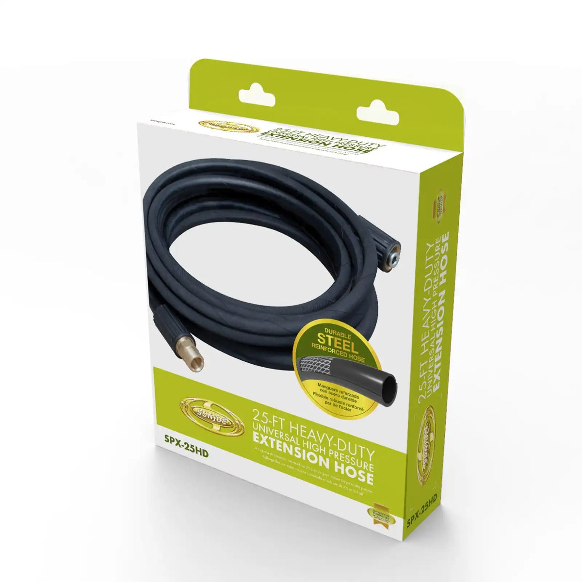 Sun Joe SPX-25HD 25-FT Heavy-Duty Extension Pressure Washer Hose for SPX Series and Others