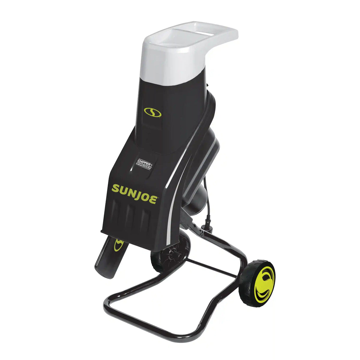 Sun Joe Electric Wood Chipper | 17:1 Reduction | 15-Amp | 1.57-inch Max Cutting Diameter