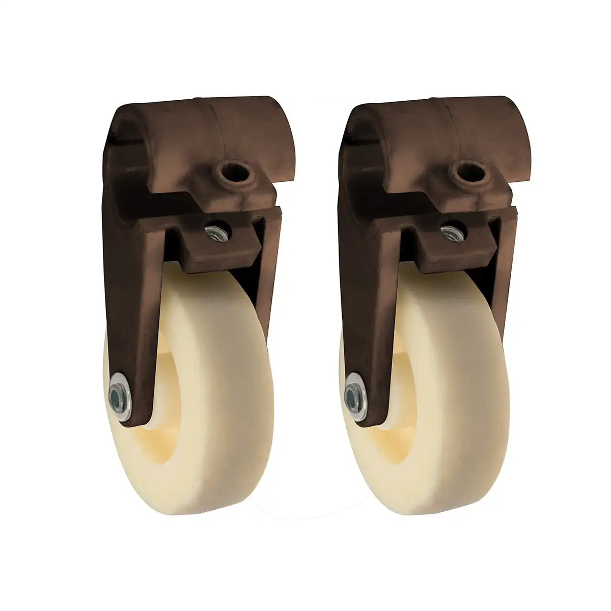 Bliss Hammocks GFC-WHKT Wheel Kit For Gravity Free Chairs | 2 Wheels Included (Brown)