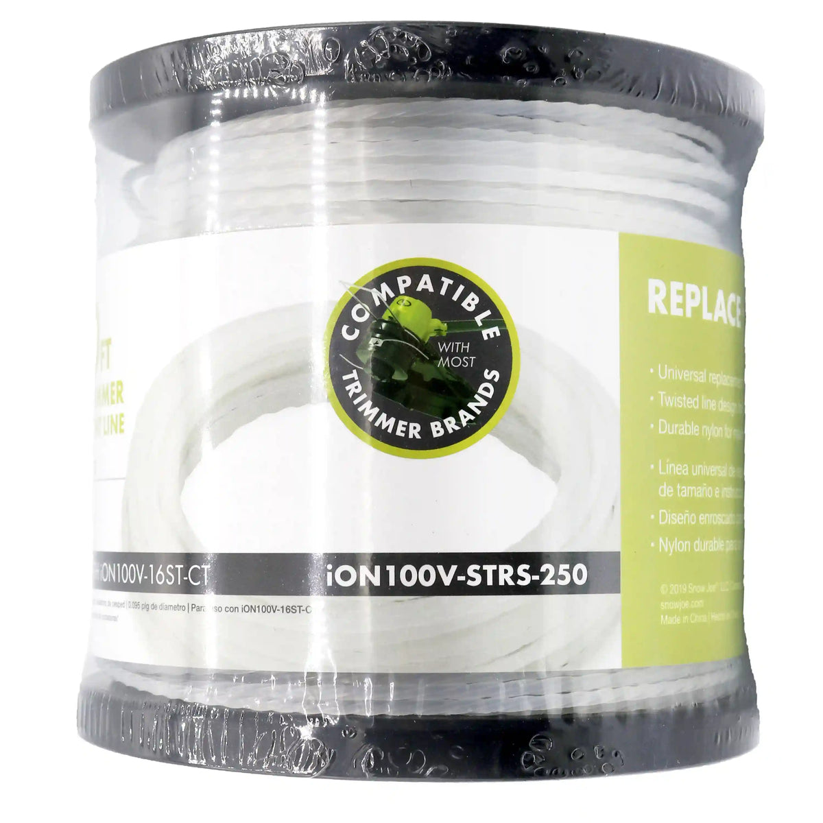 Sun Joe ION100V-STRS-250 Trimmer String for Sun Joe ION100V-16ST-CT | 250 ft.