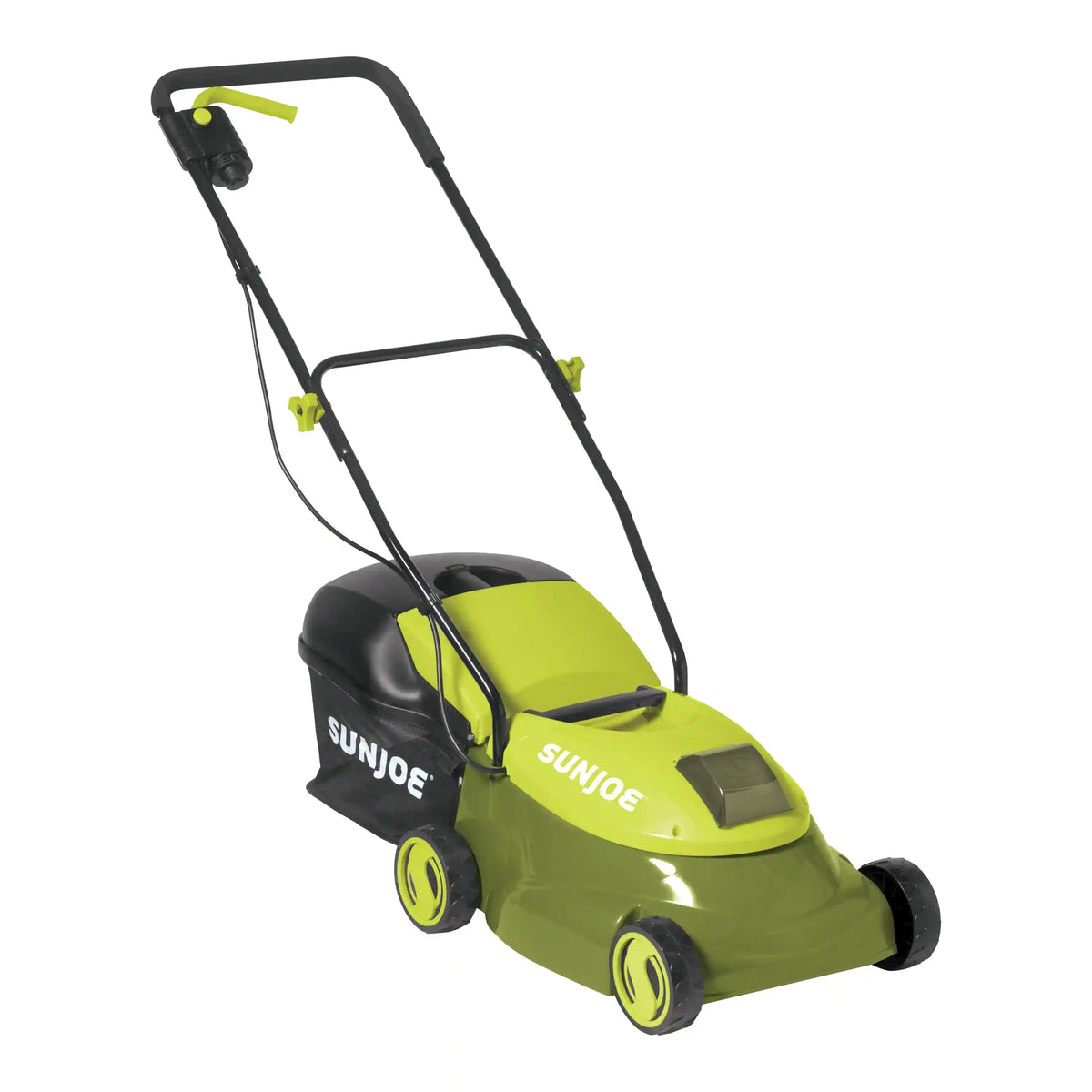 Sun Joe 28-Volt Cordless Walk-Behind Push Lawn Mower | 14-inch | 5.0-Ah Battery | 3-Position Height Adjustment
