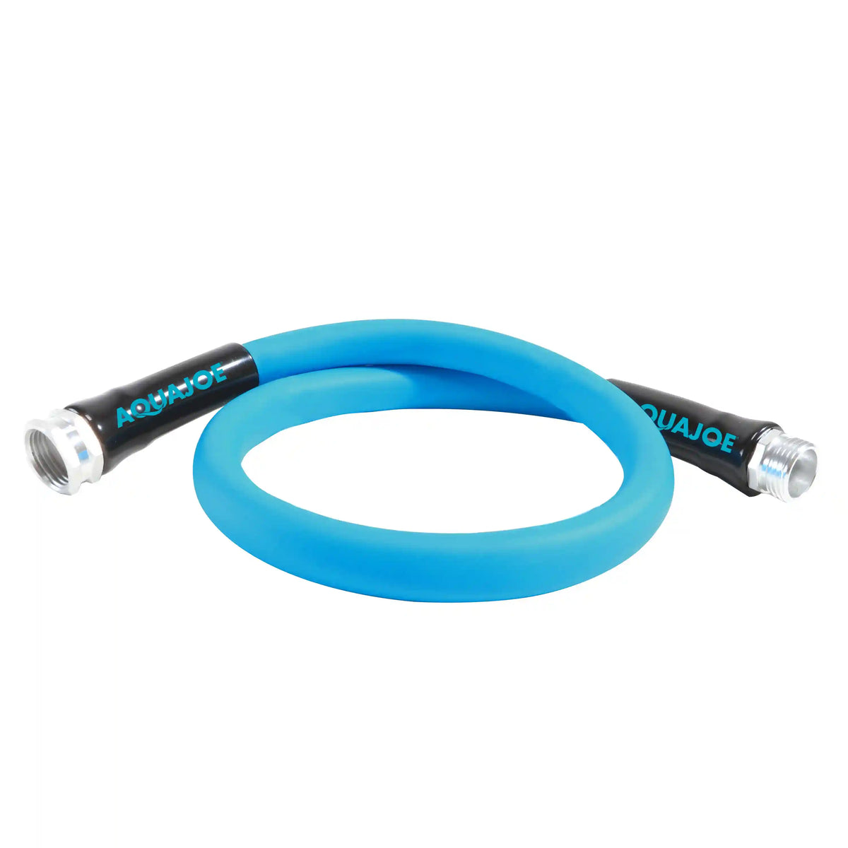 Aqua Joe AJPGH03-PRO 5/8 HybridFLEX 3-Foot Lead-In Hose | 500 PSI Burst Rating