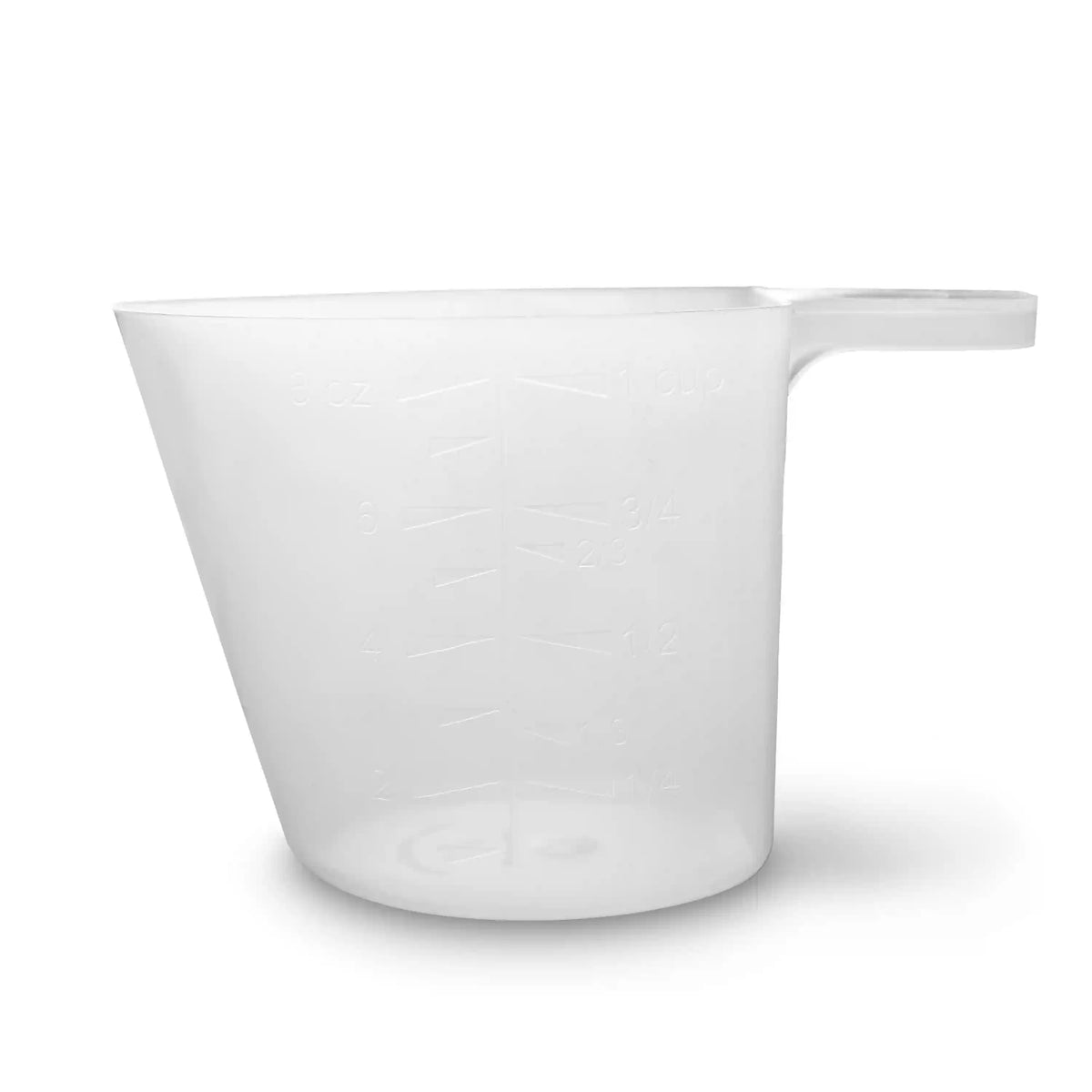 Snow Joe Ice Melt Plastic Scooper W/ Measurement Markings | 8oz