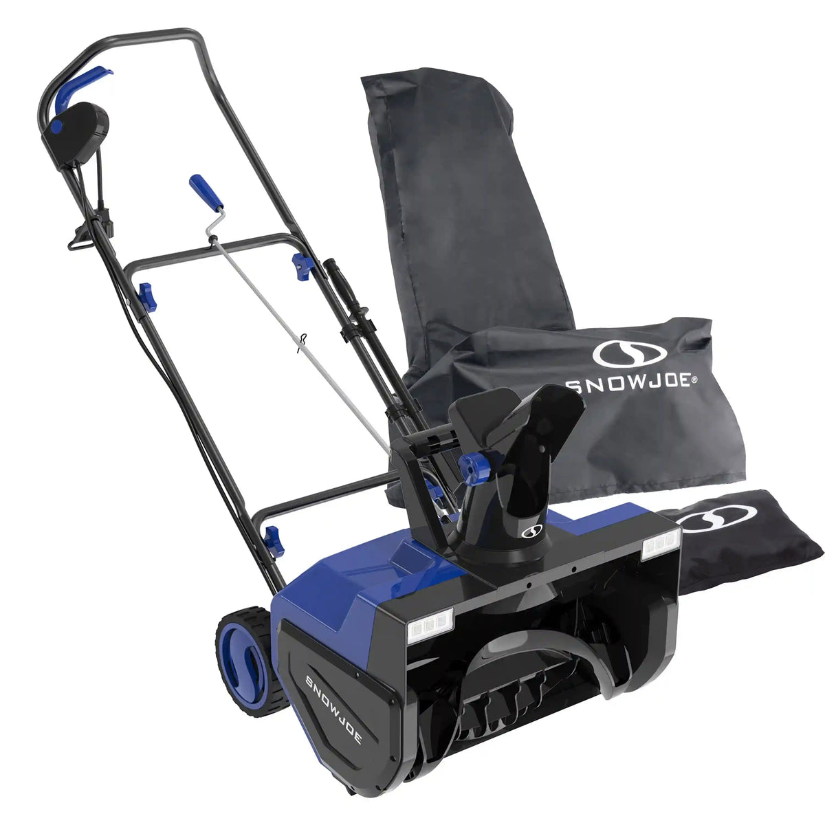 Snow Joe SJ627E-CVR Electric Snow Blower | 22-Inch | 15-Amp | w/ Dual LED Lights + Bonus Cover