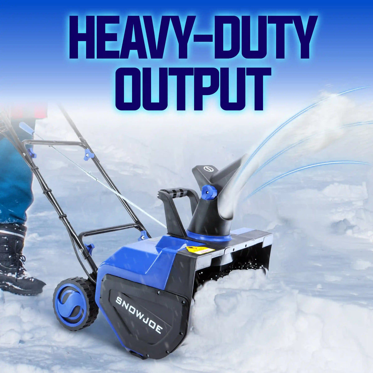 Snow Joe SJ626E Electric Walk-Behind Single-Stage Snow Blower | 22-inch | 14.5-amp