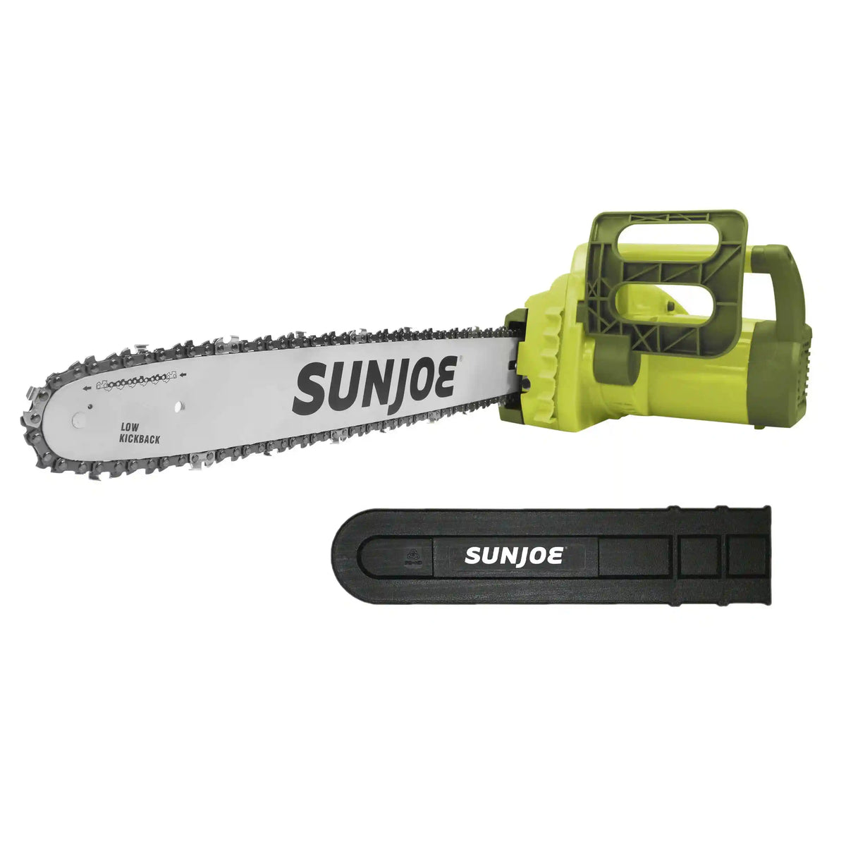 Sun Joe SWJ701E Electric Chain Saw | 18-inch | 14-Amp | 17.5-inch Cutting Thickness Max