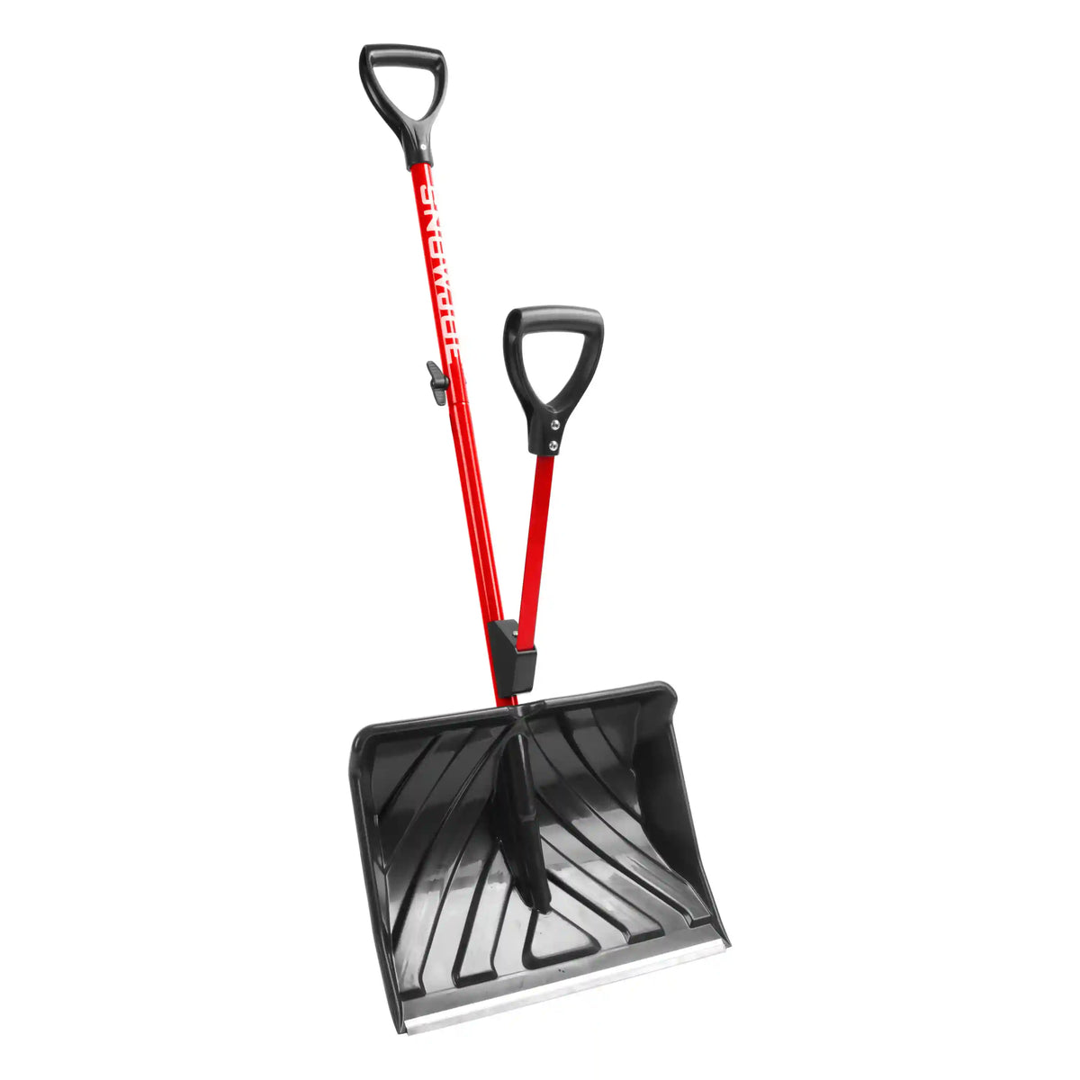 Snow Joe Shovelution Strain-Reducing Snow Shovel | Spring Assisted Handle