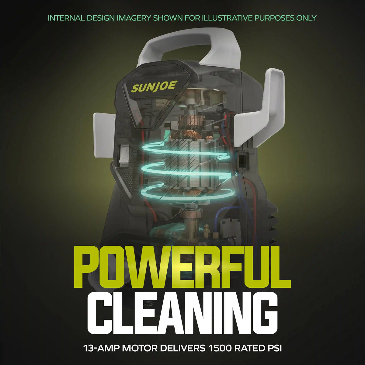 Sun Joe Certified Rated 1500 PSI Electric Pressure Washer W/ Foam Cannon + Quick-Connects | 13-Amp | 1.1 Rated GPM