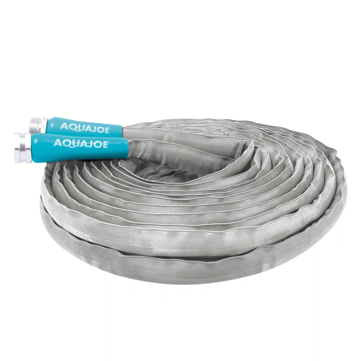 Aqua Joe Non-Expanding Kink-Resistant XTREME FIBERJACKET Garden Hose | 600-PSI BURST-RATED | 50-Foot | 5/8-Inch Diameter