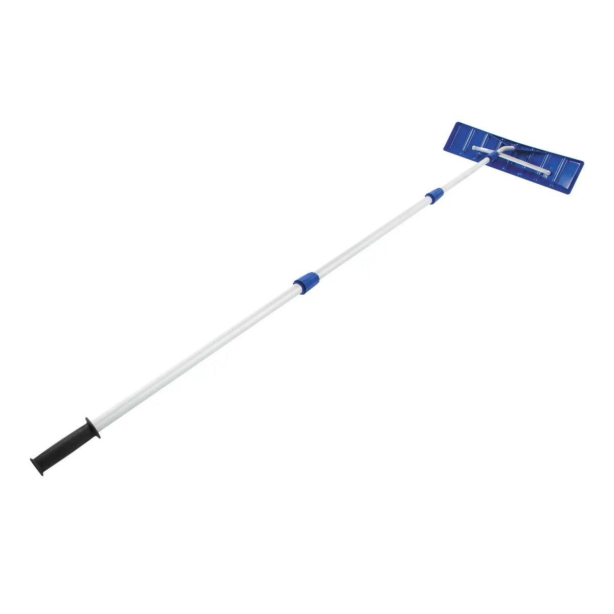 Snow Joe Telescoping Snow Shovel Roof Rake | 21-Foot Extension | Poly Blade